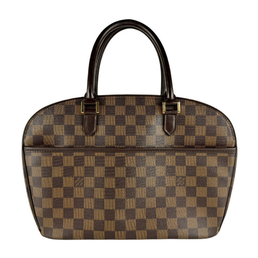 Louis Vuitton Handbag Damier Salia Horizontal Canvas Ebene Brown